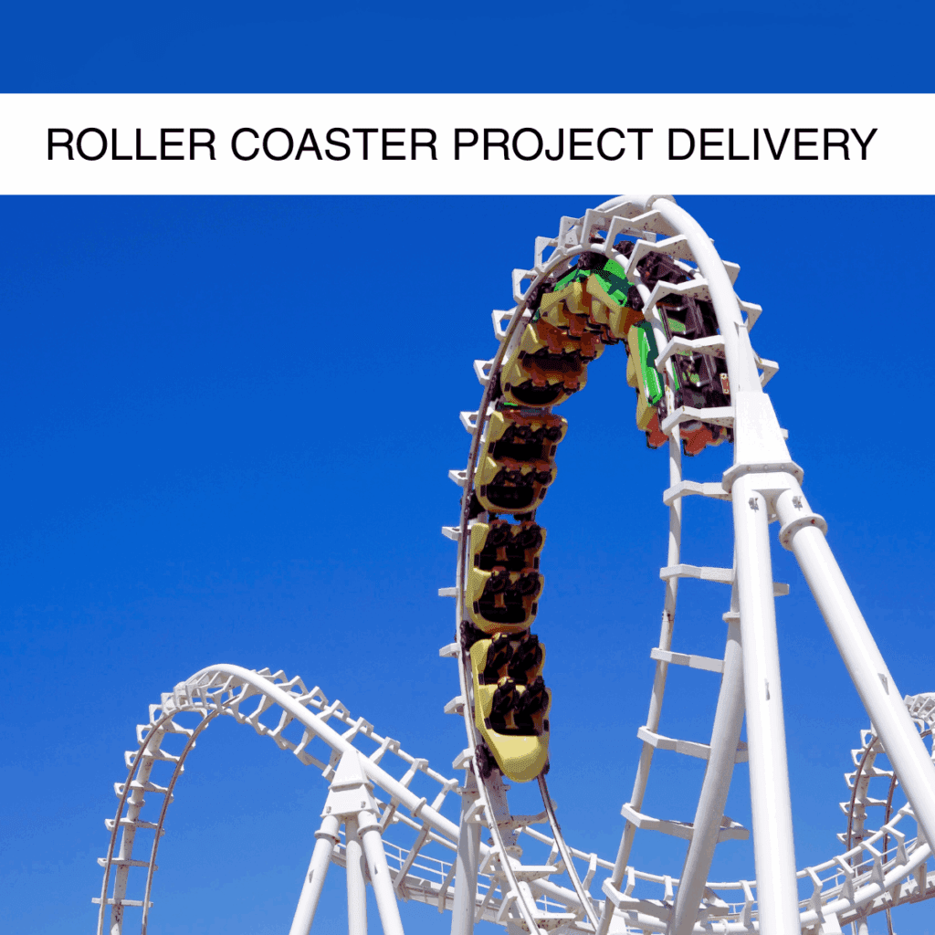 A rollercoaster